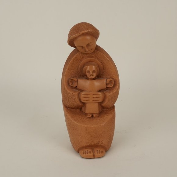Modern Jesus And Virgin Mary Statue